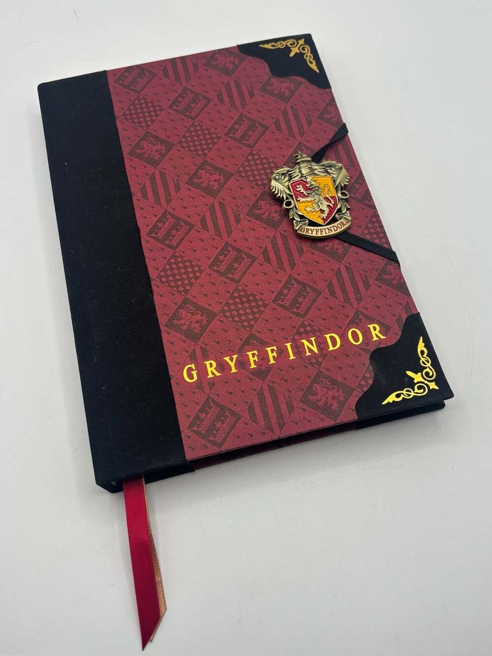 The Noble Collection Harry Potter Gryffindor Journal Hardbound Lined Notebook
